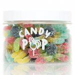 Kummikommid CANDY POP SOUR SOUR Kaheksajalg, 280 g x 18 tk, POP0015