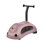 GLOBBER pealeistumisauto-k&auml;imistugi Walk 'n Roll 2in1 Ecologic, roosa, 830-510