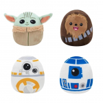 JAZWARES SQUISHMALLOWS pehme m&auml;nguasi DISNEY STAR WARS, 12 cm, assortii, SQDI00223