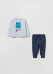 OVS BOY9-36M JOGGING L/S 2M 12-18 GREY 001848506