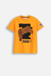 COCCODRILLO l&uuml;hikeste varrukatega s&auml;rk GAMER BOY JUNIOR, oranž, WC5143203GBJ-006-164, 164 cm