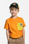 COCCODRILLO l&uuml;hikeste varrukatega s&auml;rk GAMER BOY KIDS, oranž, WC5143203GBK-006-122, 122 cm
