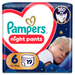 PAMPERS &ouml;&ouml; p&uuml;ksm&auml;hkmed, suurus 6, 19 tk, 13-19kg, 81758421