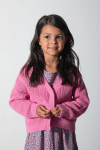 Coccodrillo kardigan, roosa, ZC6172201AGK-007-122, 122 suurus