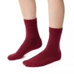STEVEN meriinovillast sokid, bordoopunane, Art.190 UI004,  32-34 dydis
