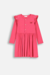 COCCODRILLO dress ACADEMY GIRL KIDS, fuchsia, ZC4129104AGK-008-122, 122 cm