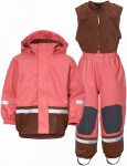 DIDRIKSONS soojendusega vihmakomplekt BOARDMAN 7, roosa, 120 cm, 504454-509