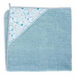 CEBA BABY Kapuutsiga r&auml;tik Printed Line Bubbles 100x100 Ceba Baby, W-815-111-585