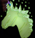 SPLAT PLANET pimedas helendav s&auml;rk Unicorn, 5-6 aastat, SPG0011