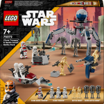 75372 LEGO&reg; Star Wars &trade; Clone Trooper&trade;-I Ja Battle Droid&trade;-I Lahingukomplekt