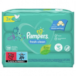 PAMPERS niisked salvr&auml;tikud Fresh Clean 3 pakki, 156 tk, 81752628