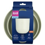 LOVI lauan&otilde;ude komplekt tassiga, Pistachio, 21/533_gre