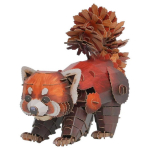 MAKEBUG 3D paberist pusle Punane panda, MB-B-0013