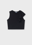 MAYORAL l&uuml;hikeste varrukatega s&auml;rk, black, 6034-12, 157 cm
