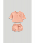 MOTHERCARE pikkade varrukatega s&auml;rk ja l&uuml;hikesed p&uuml;ksid, LK512 86