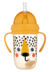 CANPOL BABIES lekkekindel joogipudel k&otilde;rrega BABIESBOO CHEETAH, 270 ml, 56/617_ora