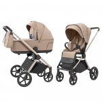 CARRELLO universaalne k&auml;ru 2in1 ULTRA, Floral Beige, CRL-6527