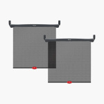 MUNCHKIN p&auml;ikesekaitse autosse 2 tk Brica 90332-SIOC