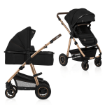 LIONELO universaalne k&auml;ru AMBER 2in1, Black onyx, LO-AMBER 2IN1