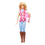 BARBIE ratsutaja nukk  Malibu, HXJ38