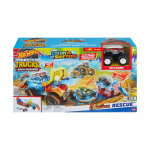 HOT WHEELS Monster Truck Arena p&auml;&auml;stekomplekt v&auml;rvimuutvate autodega, HPN73