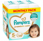 PAMPERS m&auml;hkmed Premium Care Monthly, 5 suurus, 11-16kg, 156 vnt., 80883550