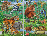 PUZZLE DZUNGEL India, Aasia
