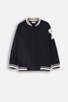COCCODRILLO sweatshirt EVERYDAY BOY A, tumesinine, ZC4132201VBA-015-164, 164 cm