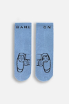 COCCODRILLO socks SOCKS BOY, tumesinised, ZC4382401SOB-015-036, 36/39 cm