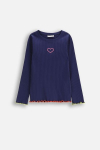 COCCODRILLO t-s&auml;rk ACADEMY GIRL KIDS, sinine, ZC5143101AGK-015-110, 110 cm