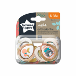 TOMMEE TIPPEE ortodontilised lutid MODA, 6-18 m., 2 tk., 43338599