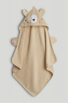 MOTHERCARE r&auml;tik kapuutsiga, kreemjas, AU87901, 75x75 cm