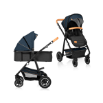 LIONELO universaalne k&auml;ru AMBER 2in1, Blue navy, LO-AMBER 2IN1