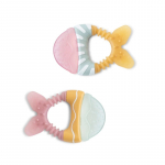 SARO veega n&auml;rimisr&otilde;ngas LITTLE FISH, 2 tk., yelow/pink, 19004