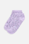 COCCODRILLO sokid SOCKS GIRL, lillad, WC4382305SOG-016-0