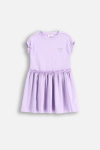 COCCODRILLO l&uuml;hikeste varrukatega kleit REBEL GIRL KIDS, lilla, WC5129202RGK-016-122, 122 cm