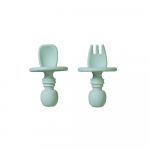 SARO s&ouml;&ouml;giriistade komplekt ANTI-CHOKING, Hunter mint, 17471