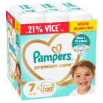 PAMPERS m&auml;hkmed Premium Care Monthly, 7 suurus, 15+kg, 156 vnt., 80883545