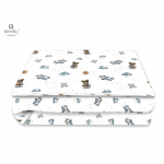 MIMINU 2-osaline voodipesukomplekt Bears blue, 100x135, 60x40 cm