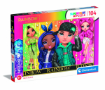 CLEMENTONI pusle Brilliant Rainbow High 3, 104tk, 20344
