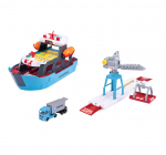 MAJORETTE creatix logistika kaubaveoks Laev+1 s&otilde;iduk, 212050039