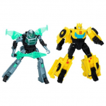 TRANSFORMERS transformer Earthspark Cyber-Combiner Bumblebee & Mo Malto, F8439
