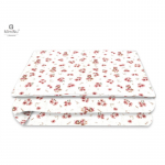 MIMINU 2-osaline voodipesukomplekt Ducklings powdery pink, 100x135, 60x40 cm