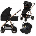 LIONELO universaalne k&auml;ru AMBER 3in1, Black onyx, LO-AMBER 3IN1