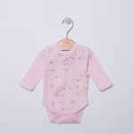 VILAURITA pikkade varrukatega h&otilde;lmikbodi FRIDA, roosa, 68 cm, art  818