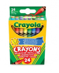 CRAYOLA rasvakriidid Crayons, 24tk, 0024
