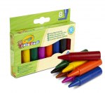 CRAYOLA MINIKIDS suured rasvakriidid Jumbo Crayons, 8tk, 81-0080