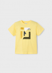 MAYORAL l&uuml;hikeste varrukatega s&auml;rk, yellow, 3030-21, 140 cm