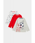 MOTHERCARE pikkade varrukatega t-s&auml;rk, 3 tk., CB021