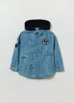 OVS BOY3-10Y SHIRTS L/S 2M 9-10 BLUE 001817593